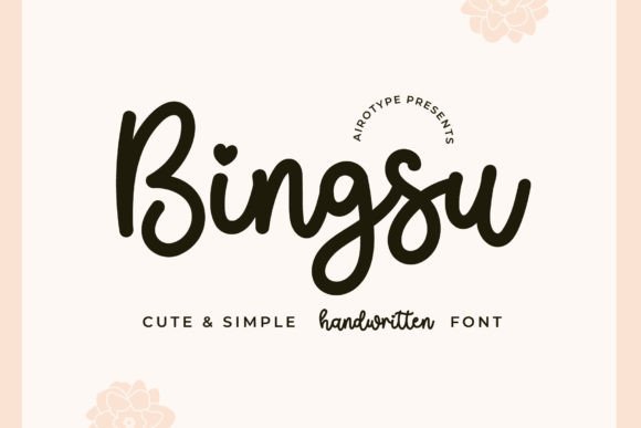 Adding a Playful Touch: The Bingsu Font for Creative Projects