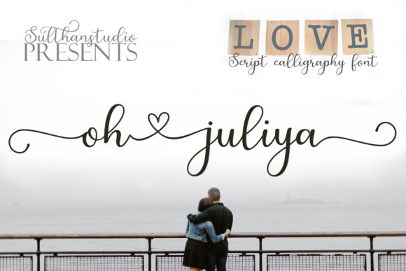 Adding a Romantic Touch with Oh Juliya Calligraphy
