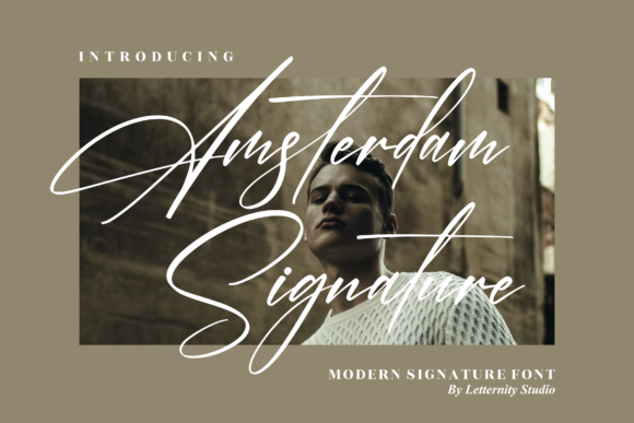 Amsterdam Signature: Elevating Your Designs with Authentic Handwritten Charm
