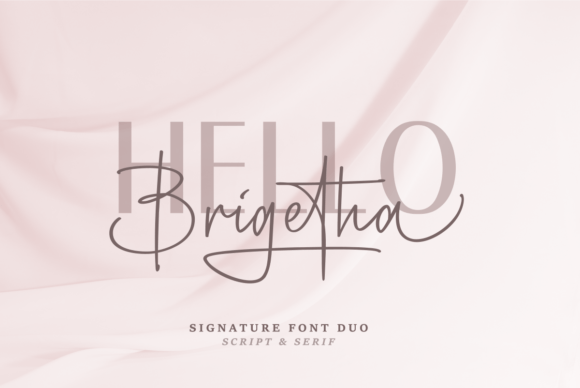 Brigetha: The Strategic Typography Pairing for Elevated Design