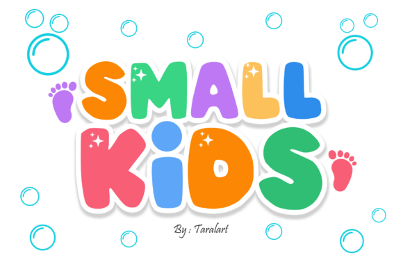Designing with Joy: How the Small Kids Font Brings Bubbly Charm to Every Project
