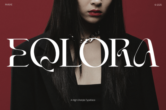 Eqlora: The Luxurious Serif Font for Bold Branding
