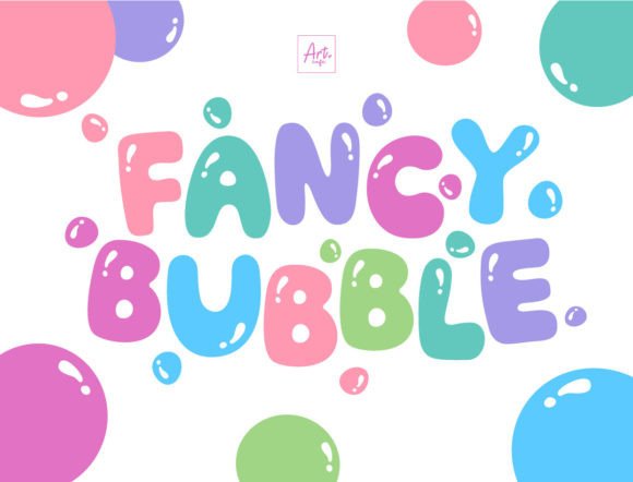 Fancy Bubble: A Font for Projects That Need a Spark of Joy