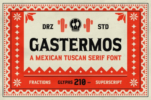Integrating Gastermos: A Practical Guide to Using the Mexican Tuscan Serif Font