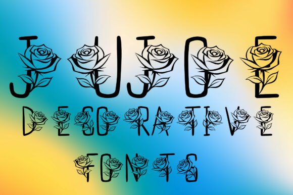 Jujoe: The Decorative Font Redefining Visual Branding in the Digital Era