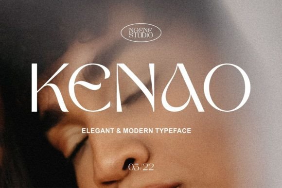 Kenao: The Stylish Sans Serif Font Bringing Feminine Elegance to Modern Design