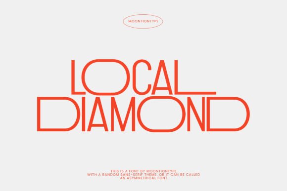 Local Diamond: A Modern Typeface for High-Impact Branding