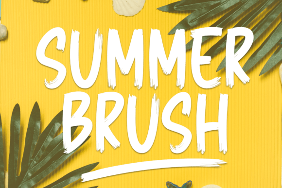 Mastering Elegant Typography: The Art and Application of the Summer Brush Font