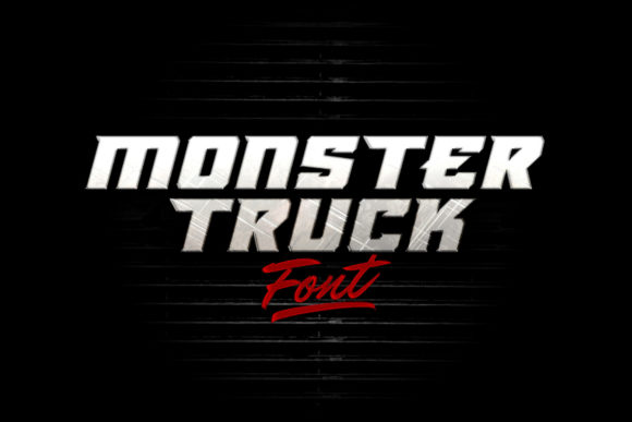 Monster Truck: The Bold Font for Modern Design