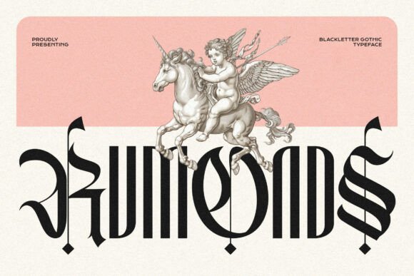 Rumonds: A Modern Gothic Font for Majestic Branding