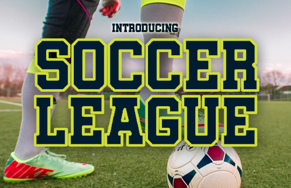 Soccer League: An Athletic Font for High-Impact Visual Projects