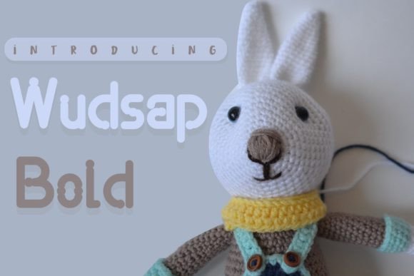 Wudsap: Integrating a Playful Display Font into Professional Design Workflows